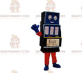 Fun slot machine BIGGYMONKEYmascot costume. slot machine costume