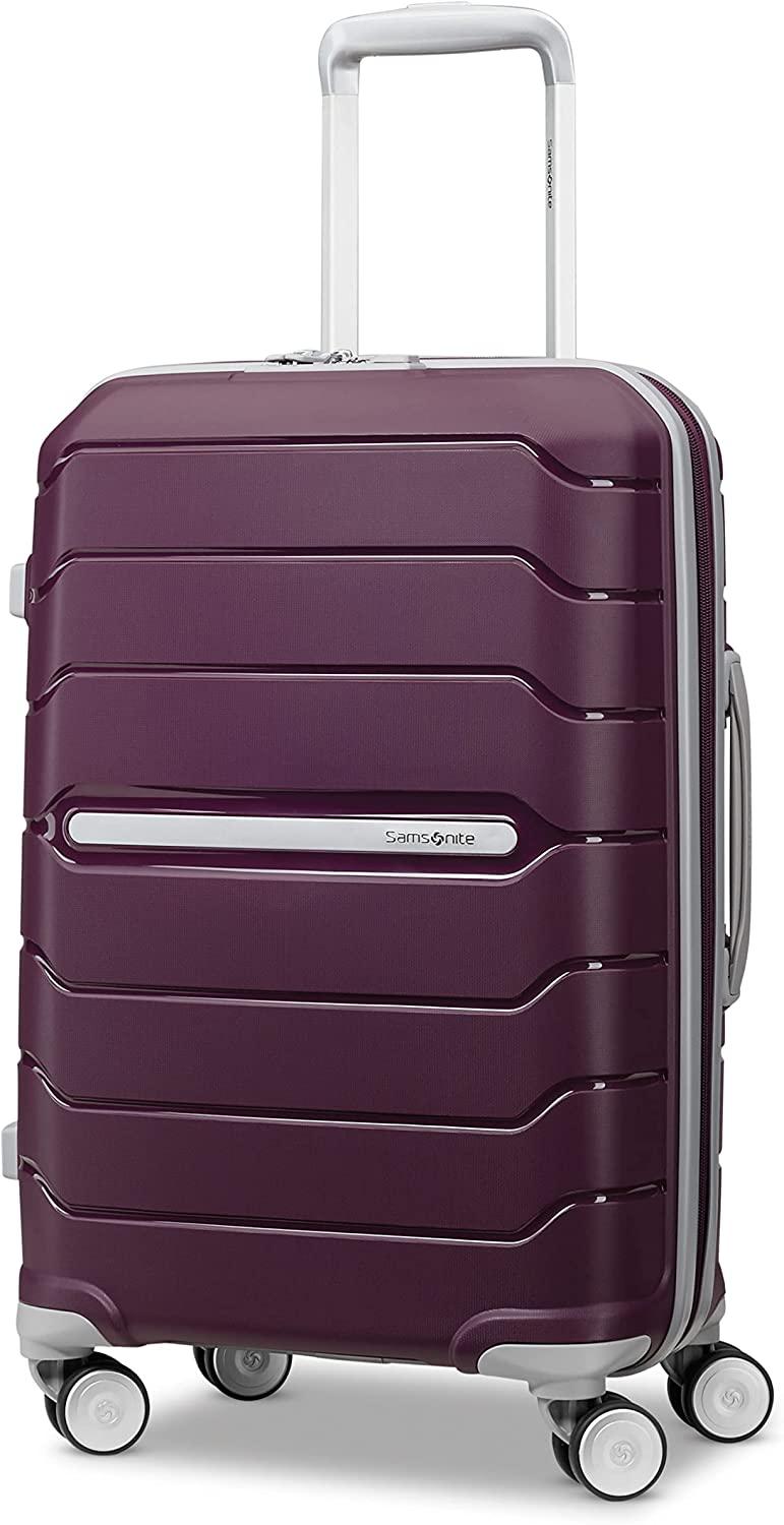 form Hardside Expandable with Double Spinner Wheels, Amethyst Purple, Carry-On 21-Inch