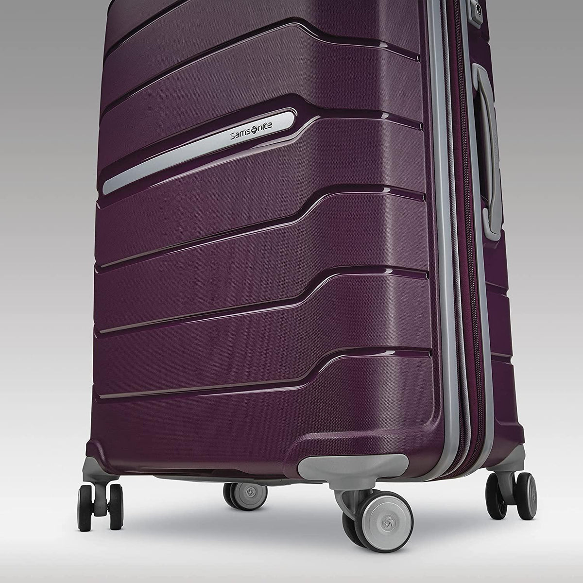 form Hardside Expandable with Double Spinner Wheels, Amethyst Purple, Carry-On 21-Inch
