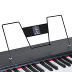 Ansley&amp;HosHo Weighted Hammer Digital Piano Standard Keyboard Piano for Beginner/Adults with Stand+Adapter+Sustain Pedal Board 88 Key Black