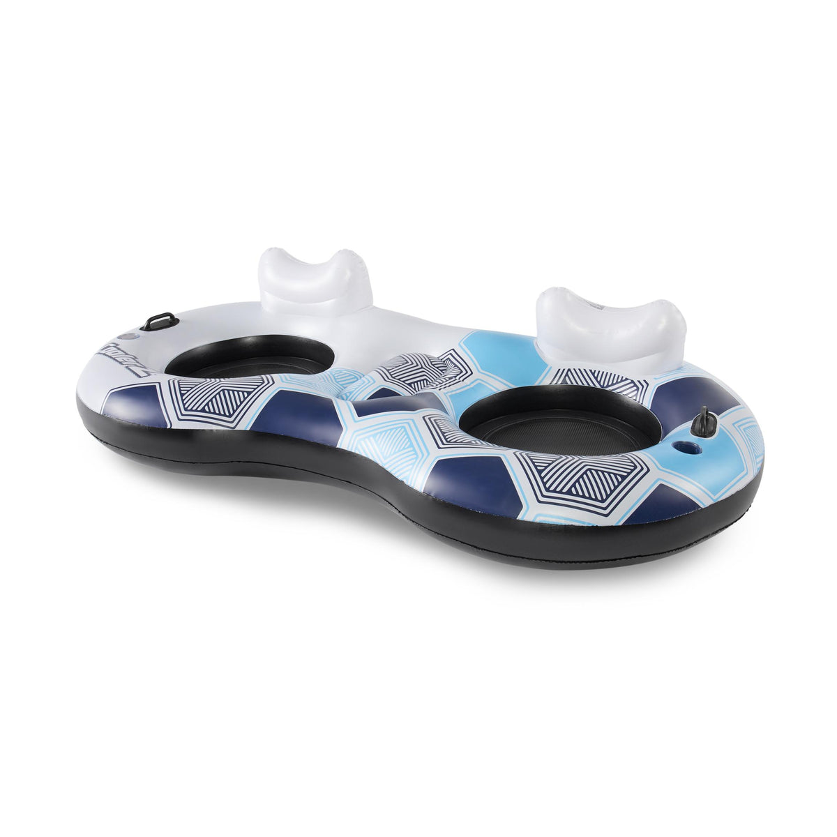 Rapid Rider Round 2 Person Tube Float and 4 Person Floating Island Raft