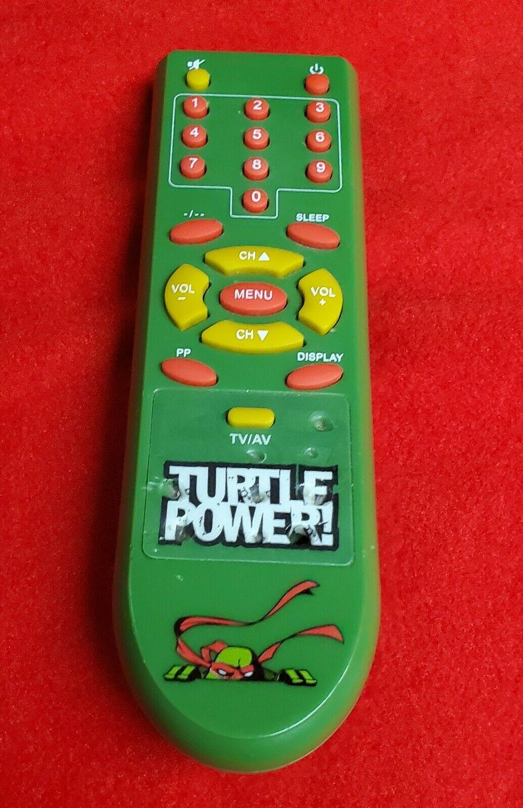 teenage mutant ninja turtles tmnt  rare  13" retro gaming tv p3815nt  game