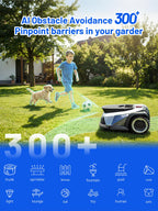 FYELD 500 Robot Lawn Mower, Robotic Lawnmower Without Boundary, Auto Mapping
