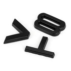 Audi A1 A3 A4 A5 A6 A7 Q3 Q5 Q7 S6 S7 S8 S4 SQ5 Black V8T Emblem Badge Fit Generic