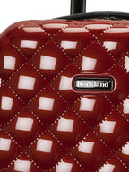 Quilt Hardside Expandable Spinner Wheel Luggage Set, Red, 3-Piece (20/24/28)