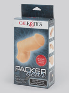 Packer Gear Soft Hollow Silicone STP Packer 4 Inch, Flesh Pink