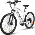 ANCHEER 27.5" Aluminum 700C Electric Bike, 350w Adults Electric Commuting Bicycle with Removable 10.4 Ah Battery, 7-Speed Professional Derailleur City E-bike