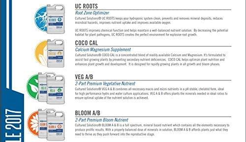 cultured solutions bloom a, b 1 gallon set