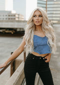 denim tank