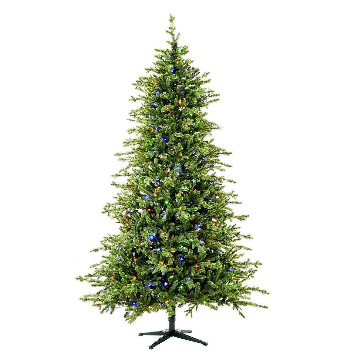 7.5Ft Pre-Lit Carlton Fir Artificial Christmas Tree W/ Color-Changing Led