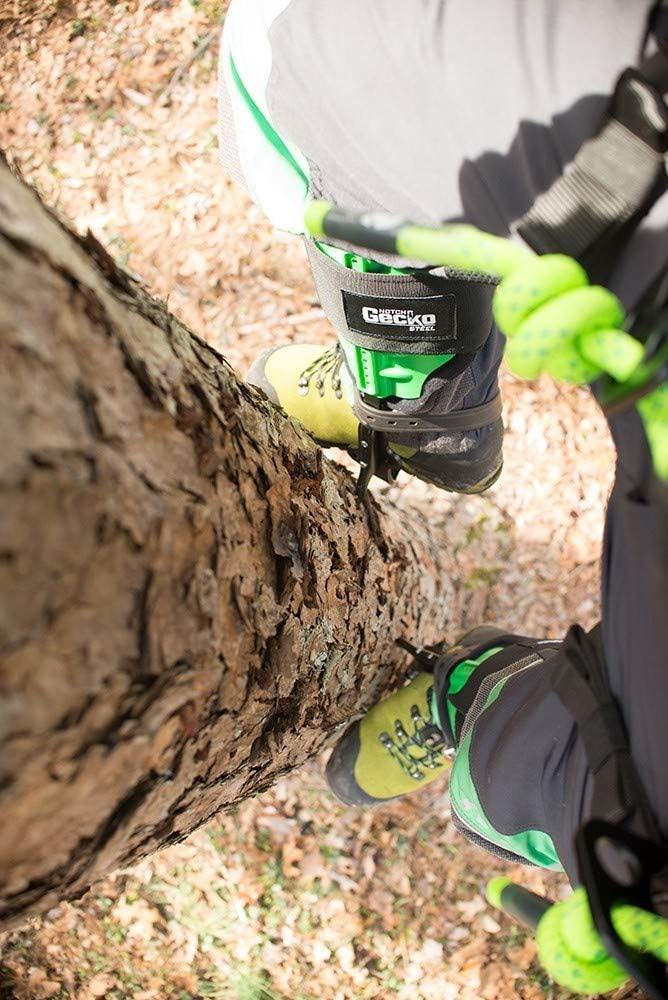 Notch Gecko Steel Climbers w/Tree Gaffs (Pair)