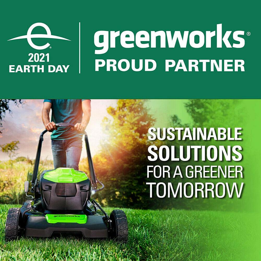 Greenworks 40V MAX 17'' Cordless Lawn Mower with 4Ah Li-ion Battery & Charger US