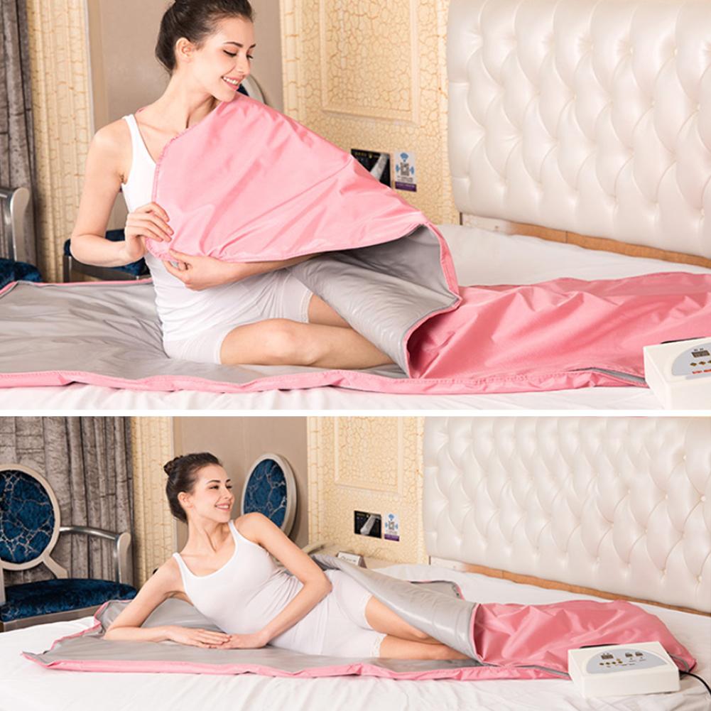 Upgrade XL Sauna Blanket Far-Infrared Portable Professional Body Shaper Sauna Slimming Blanket
