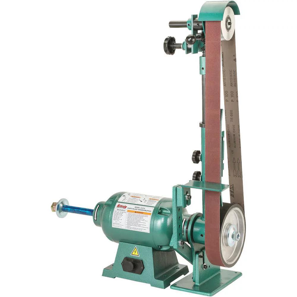 grizzly g1015 knife belt sander / buffer