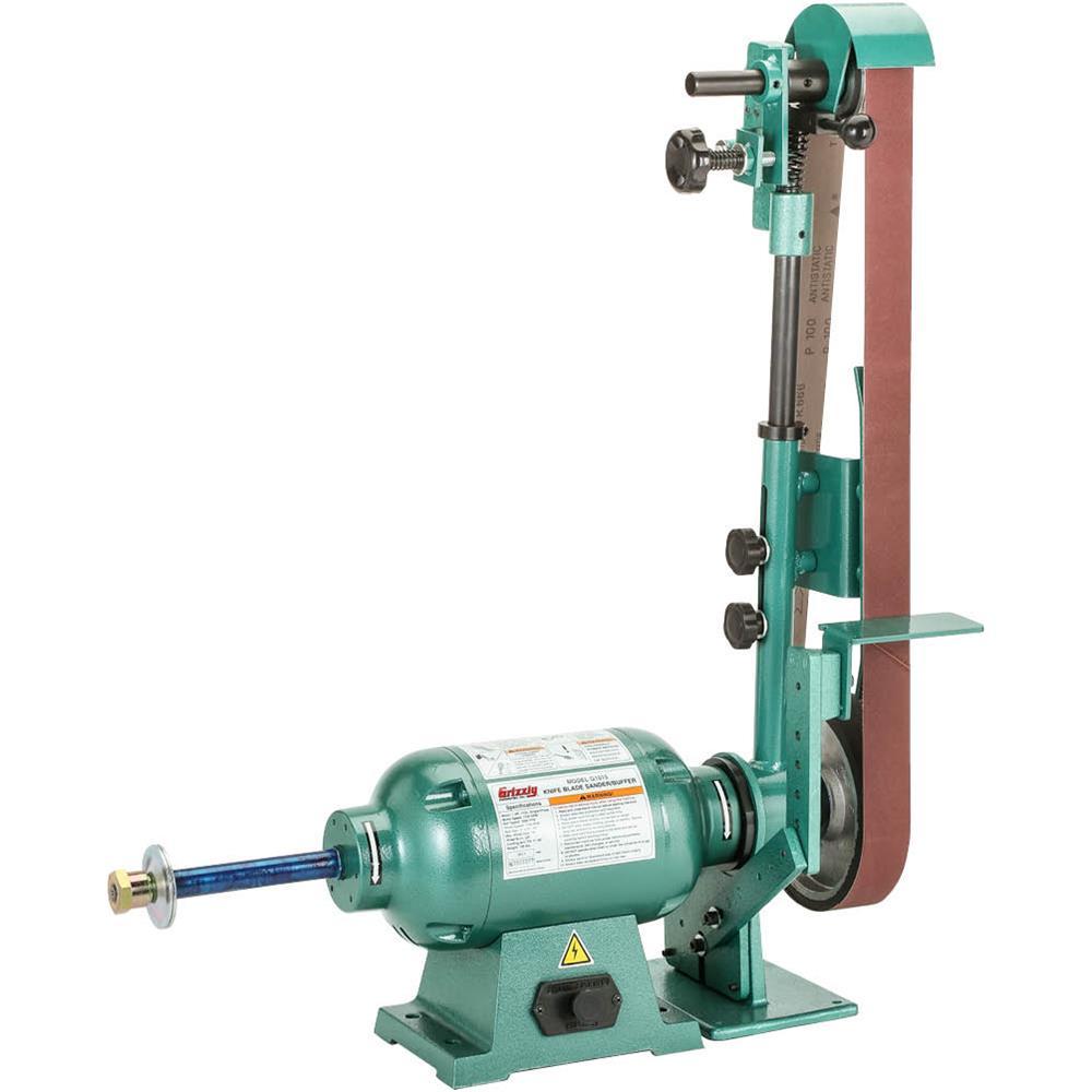 grizzly g1015 knife belt sander / buffer