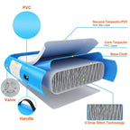 Inflatable Air Tumble Mat Exercise Outdoor Training Floor Tumbling Track for Gymnastics/Yoga/Gym PH2I