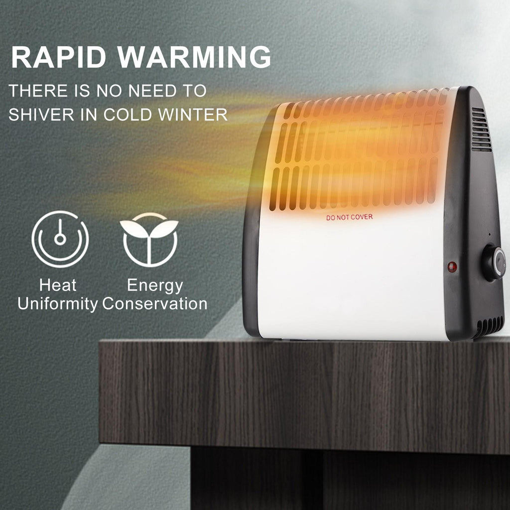 Viafly Electric Heaters Space Air Warmer Fan Blower Radiator Heating For Home Winter QWEGF1658