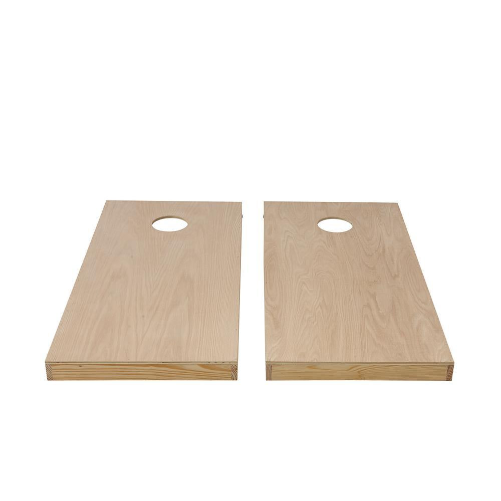 Unfinished Red Oak Cornhole Set