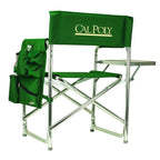Cal Poly Hunter Green Sports Chair with Embroidered Logo