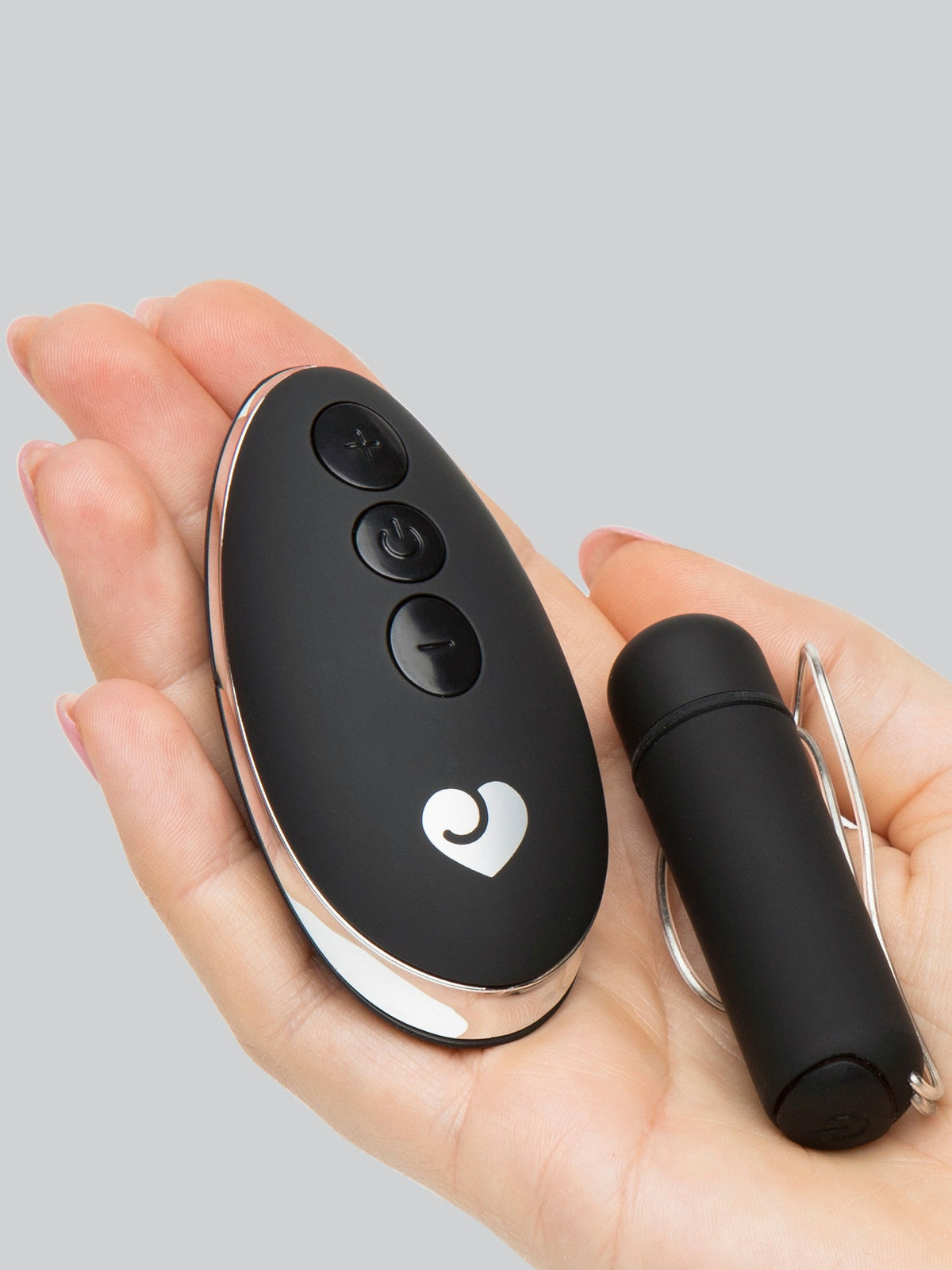 Lovehoney Secret Surprise 10 Function Remote Control Bullet Vibrator, Black