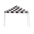 12 ft. W x 12 ft. D Pro Series Straight-Leg Pop-Up Canopy with 4-Position-Adjustable Steel Frame and StoraBag
