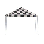 12 ft. W x 12 ft. D Pro Series Straight-Leg Pop-Up Canopy with 4-Position-Adjustable Steel Frame and StoraBag