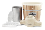 EIM-924LX 4 quart Old Fashioned Electric Ice Cream Maker, Pine Bucket