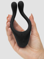 Doc Johnson Tryst Rechargeable 7 Function Multi-Erogenous Vibrator, Black