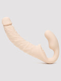 Lifelike Lover Luxe Posable Realistic Silicone Strapless Strap-On, Flesh Pink