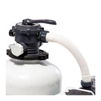 intex 3000 gph pool sand filter pump w/ automatic timer &amp; pool vacuum &amp; skimmer