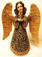 Alkota Russian Genuine Wooden Collectible Guardian Angel  "Gabriel", 13", Unique