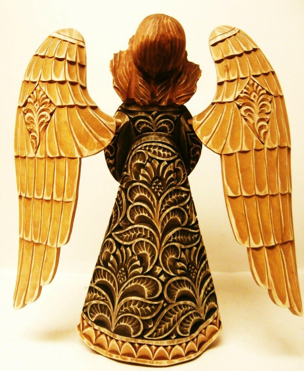 Alkota Russian Genuine Wooden Collectible Guardian Angel  "Gabriel", 13", Unique
