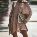 Plus Size New Women Loose Long Sleeve Sweaters