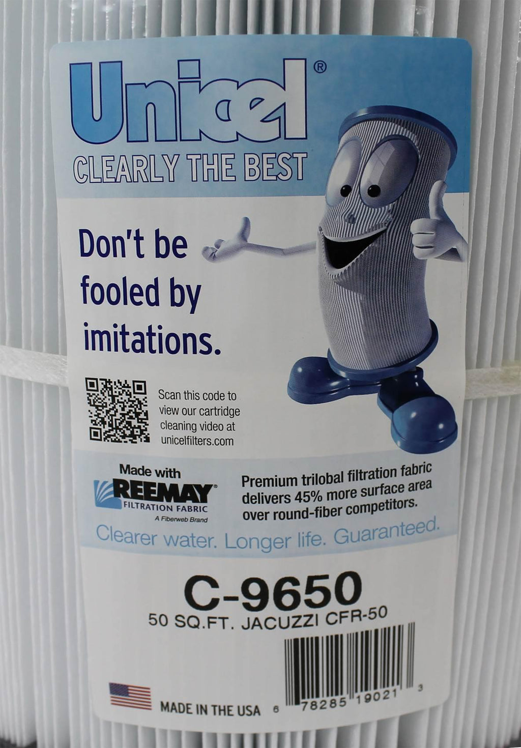 unicel c-9650 spa replacement filter cartridge cfr 50 sq ft (6 pack)