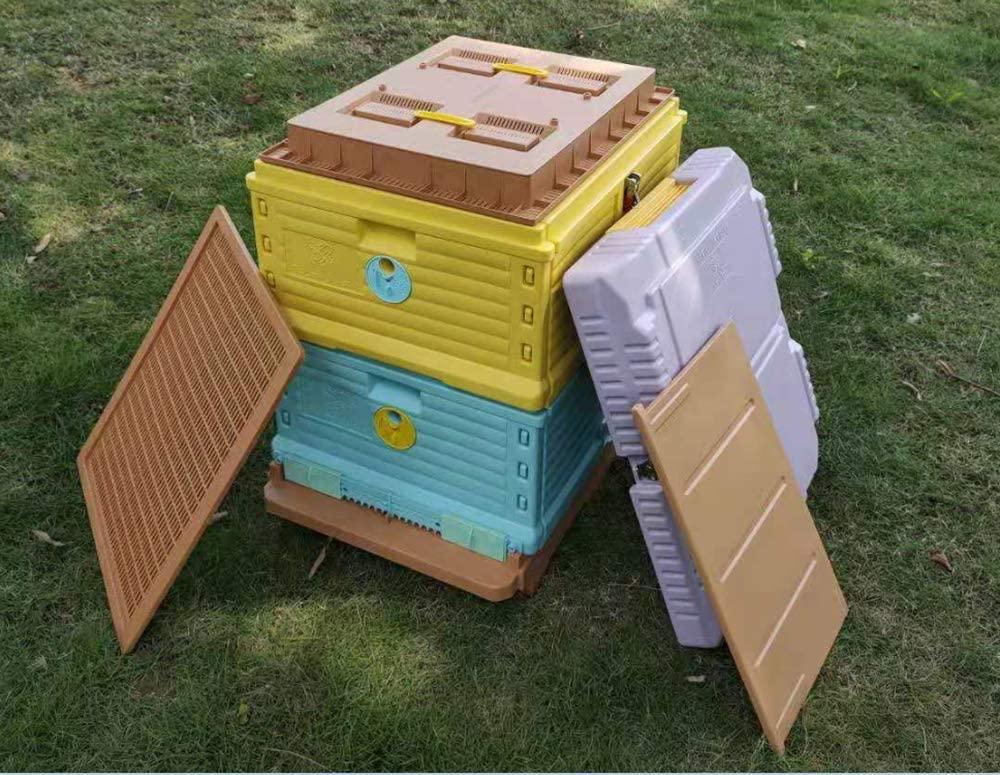 thermo beehive plastic insulated bee hive set thermo beehive box bee house [no frames included]