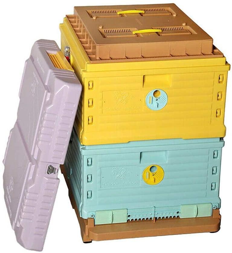 thermo beehive plastic insulated bee hive set thermo beehive box bee house [no frames included]