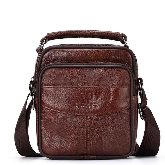 Genuine Cow Leather Chest Shoulder Bags
