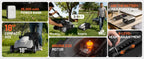 18-inch 40V Brushless Lawn Mower for Garden Yards, Lightweight Cordless Lawn Mower Battery Powered with 6-Position Height Adjustment, 2x5.0Ah Battery Included