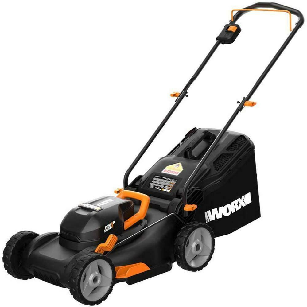 POWER SHARE 40-Volt 17 in. Cordless Battery Walk Behind Mower