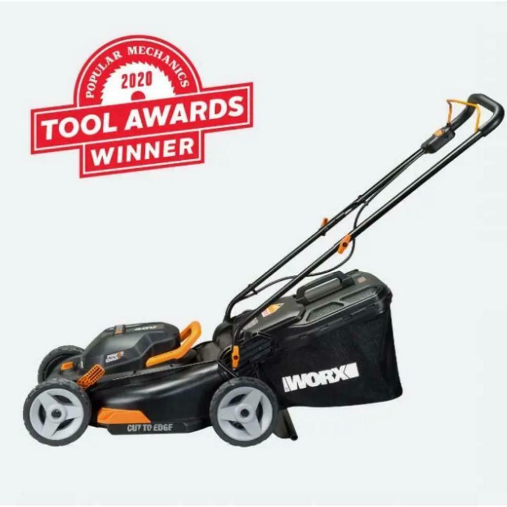 POWER SHARE 40-Volt 17 in. Cordless Battery Walk Behind Mower