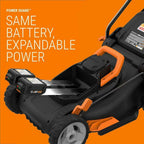 POWER SHARE 40-Volt 17 in. Cordless Battery Walk Behind Mower