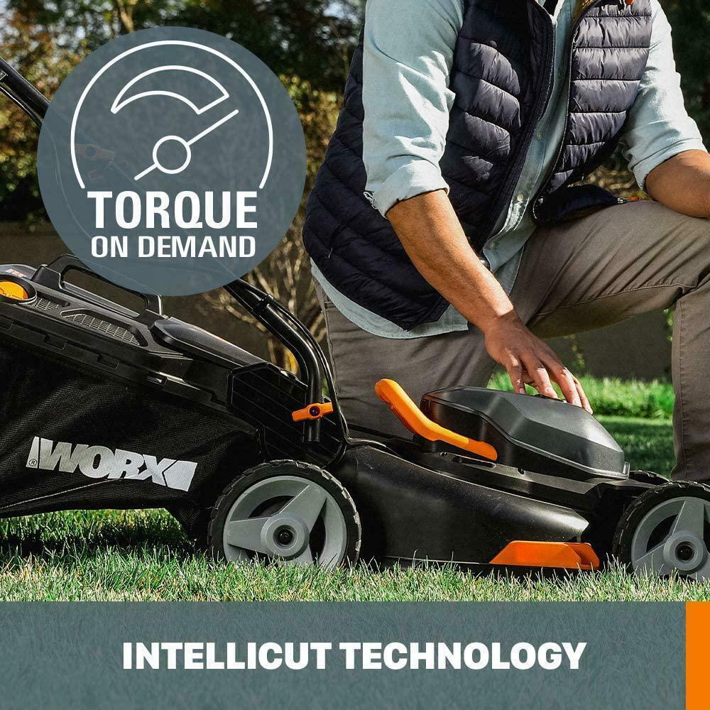 POWER SHARE 40-Volt 17 in. Cordless Battery Walk Behind Mower