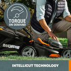 POWER SHARE 40-Volt 17 in. Cordless Battery Walk Behind Mower