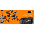 POWER SHARE 40-Volt 17 in. Cordless Battery Walk Behind Mower
