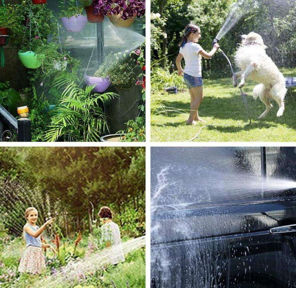 AOHMG Expandable Garden Water Hose, 3/4 All Brass Connectors Flexible Expanding Hose, for Outdoor Lawn Car Watering Plants,72Feet