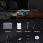500" 9500l lumens wifi 5k hd 1080p home theater projector hdmi for pc ps4 tv