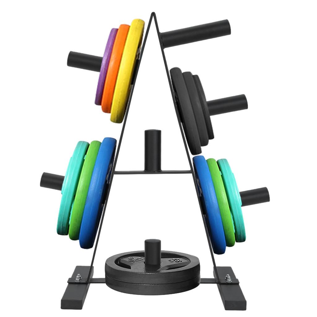 Weight Plate Rack Weight Plate Tree 2 inch For Bumper Plates Weight Stand