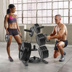 Weight Plate Rack Weight Plate Tree 2 inch For Bumper Plates Weight Stand