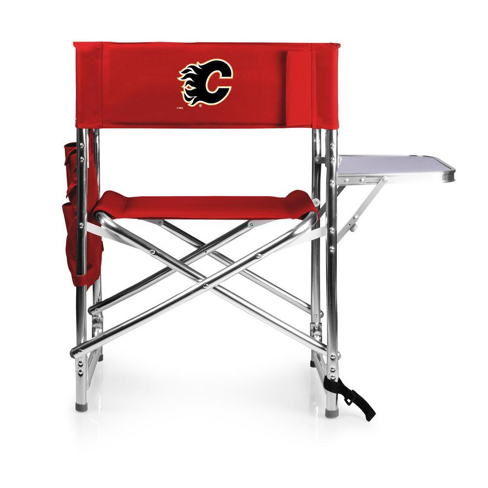 Calgary Flames Red Sports Chair