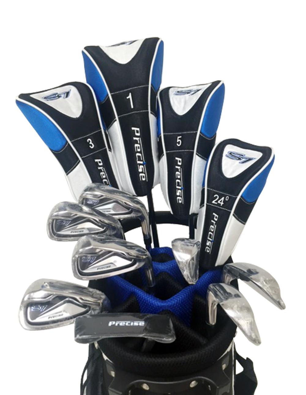 Precise S7 Complete Men's Blue Golf Club Set - Right Hand